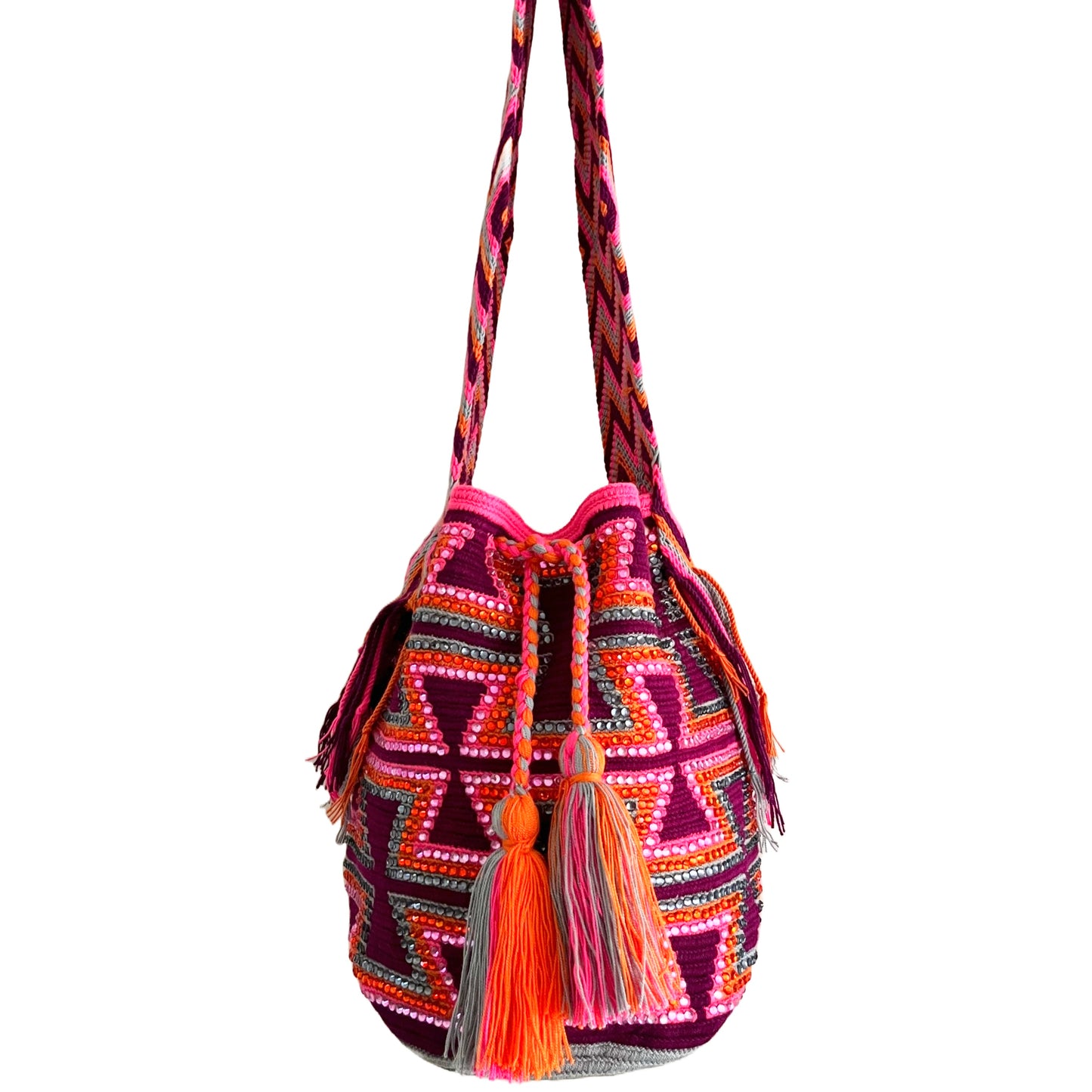 Bolso Apuna - Diamante Magenta 