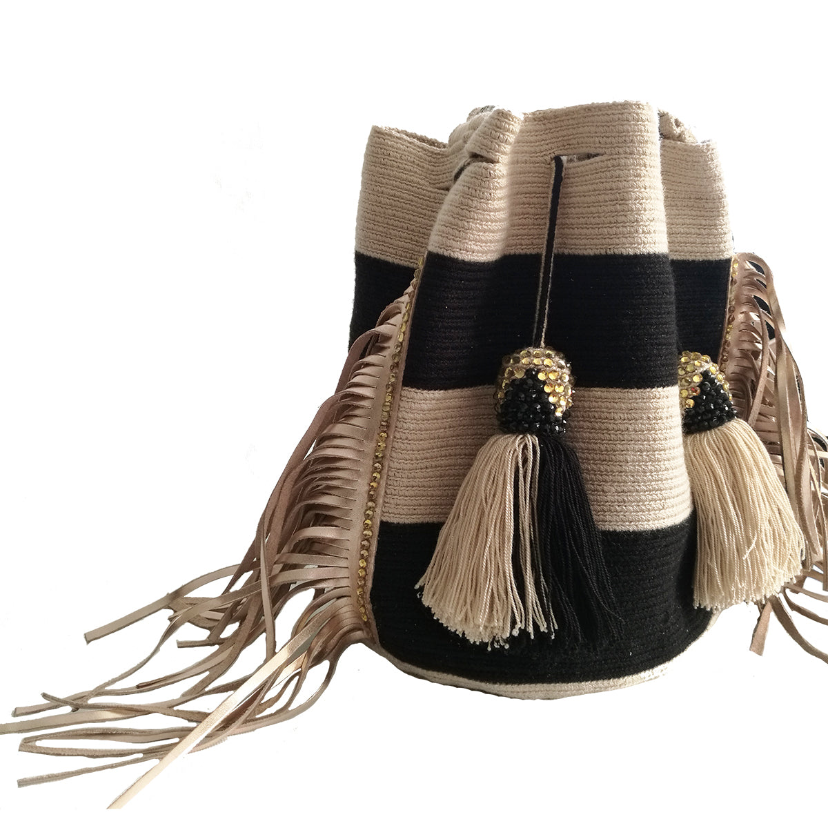 Bolso mediano Bohemia - Negro